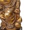 CosmoLiving by Cosmopolitan 23" Bronze Colored Polystone Meditating Buddha Sculpture